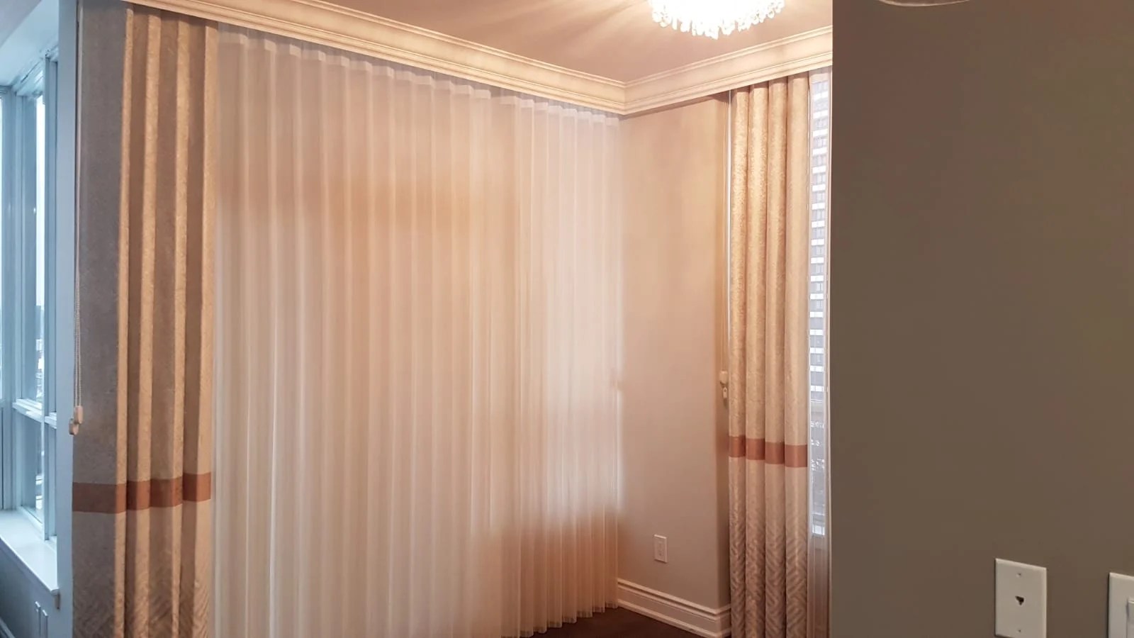 Vertical Sheer Blinds Window Treatments in Toronto Open Blinds