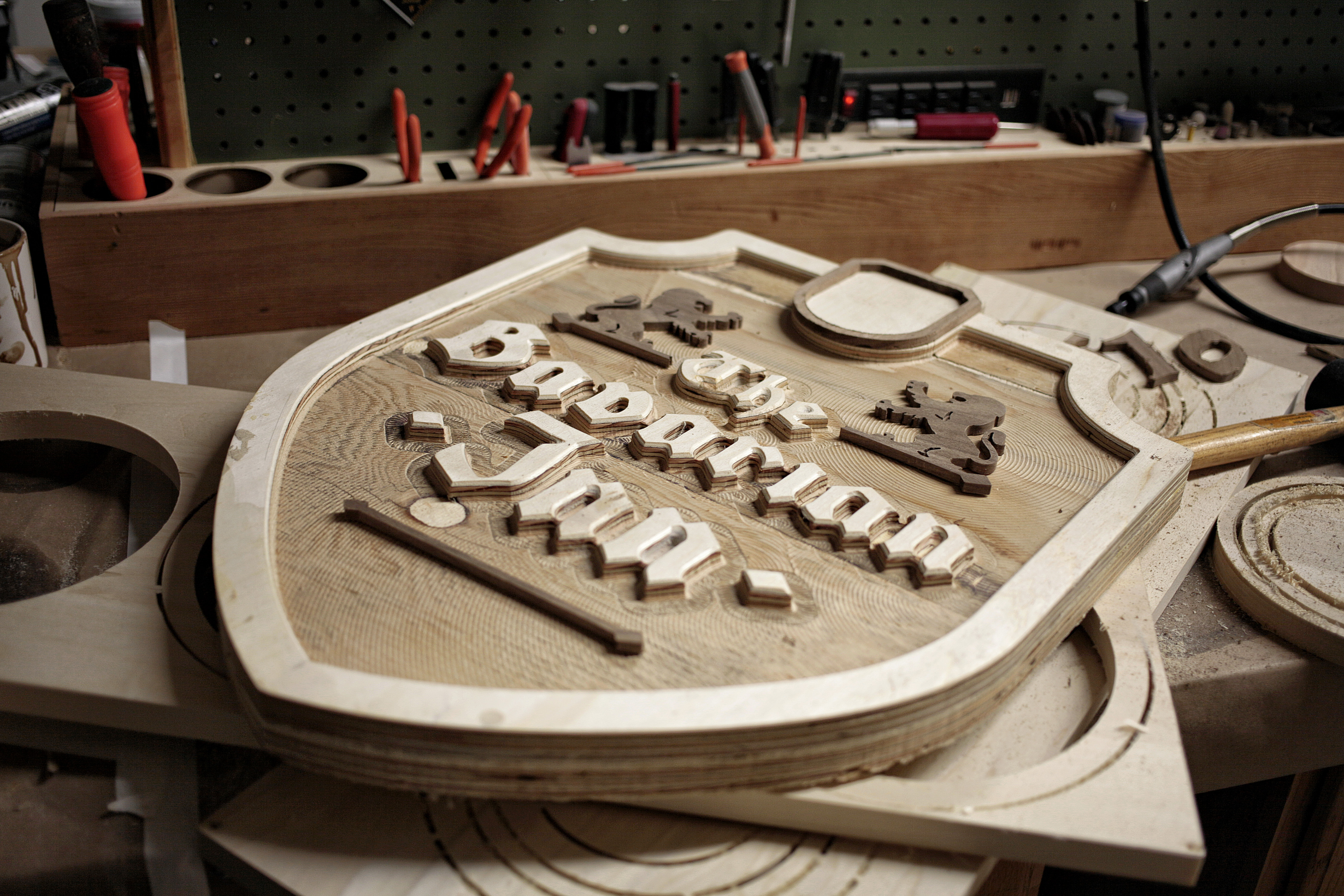 Plywood And Epoxy Resin Sign OpenBuilds