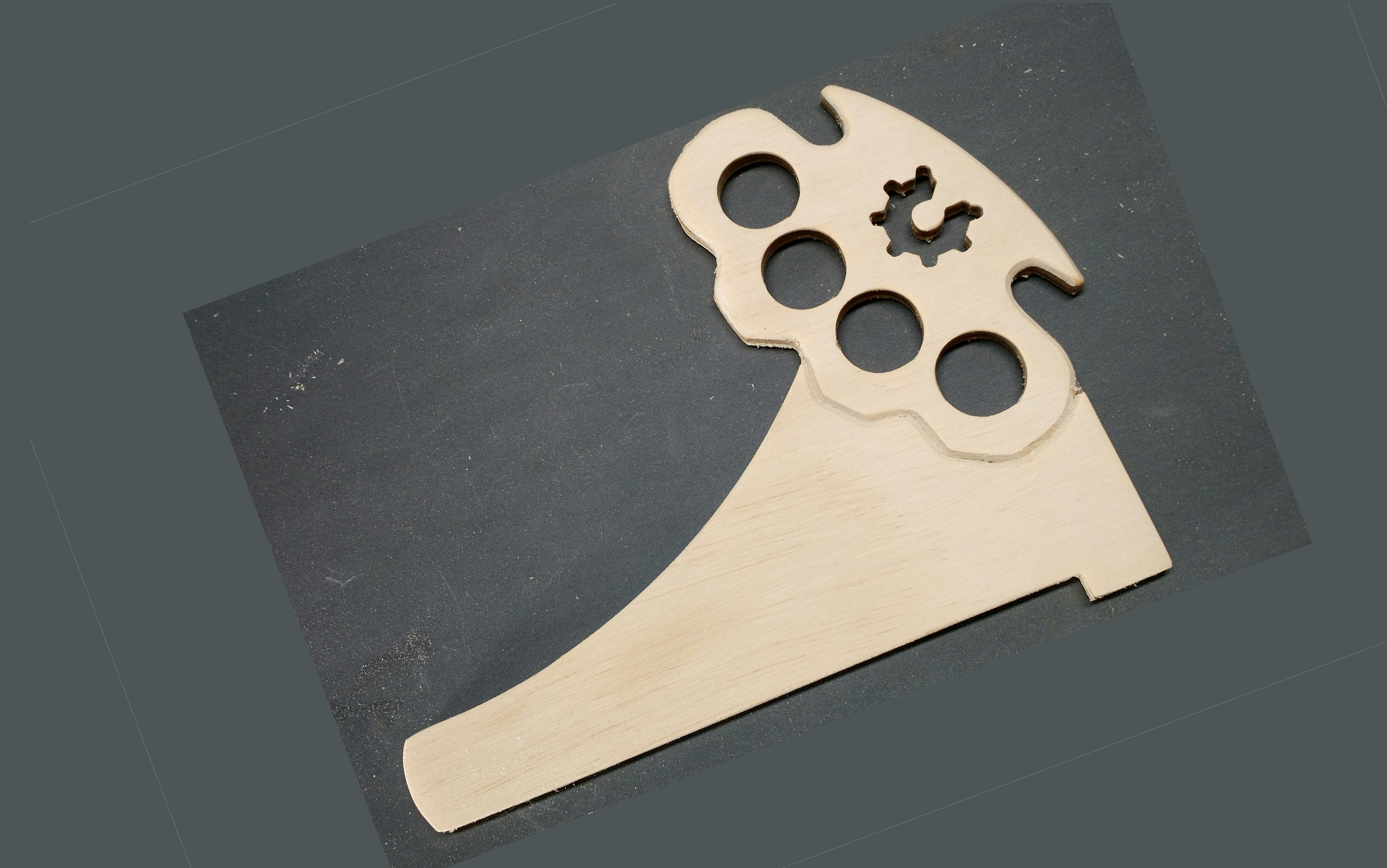 Table Saw Push Stick Dxf