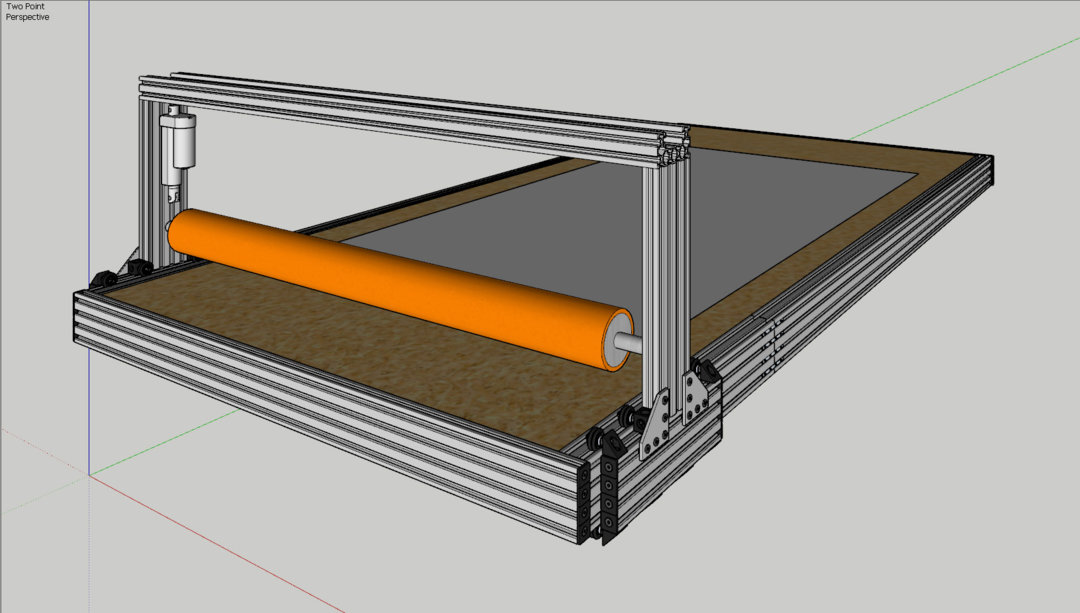 Vinyl Application Roller table OpenBuilds