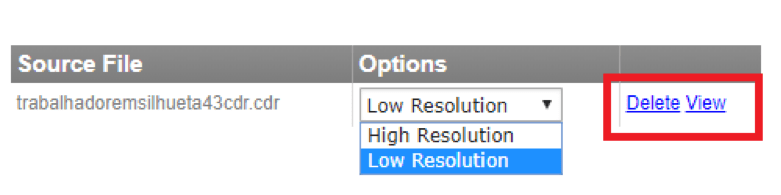 Opening CDR files online