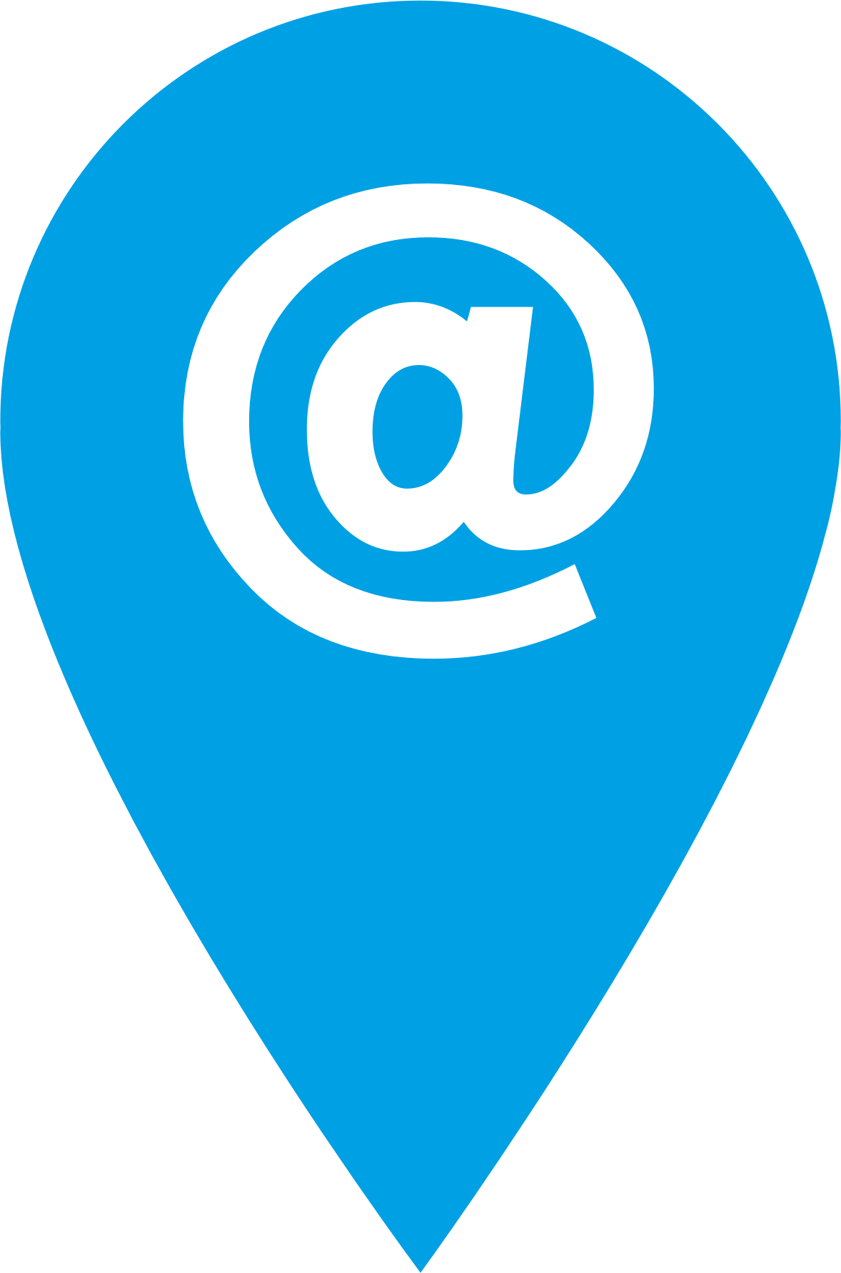 Mail Icon Png Blue