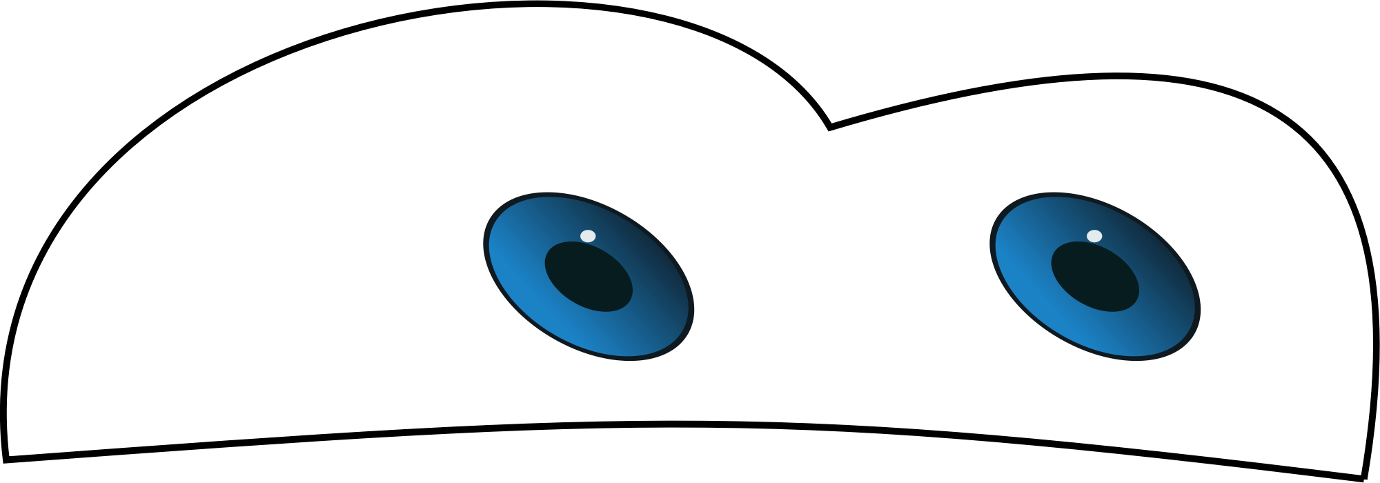 Free: Clipart Car Eyes Lightning Mcqueen Eyes Printable, 50% OFF