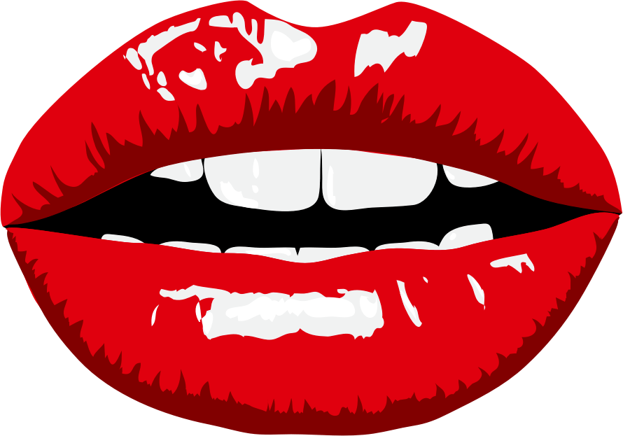 Clipart Red Lips