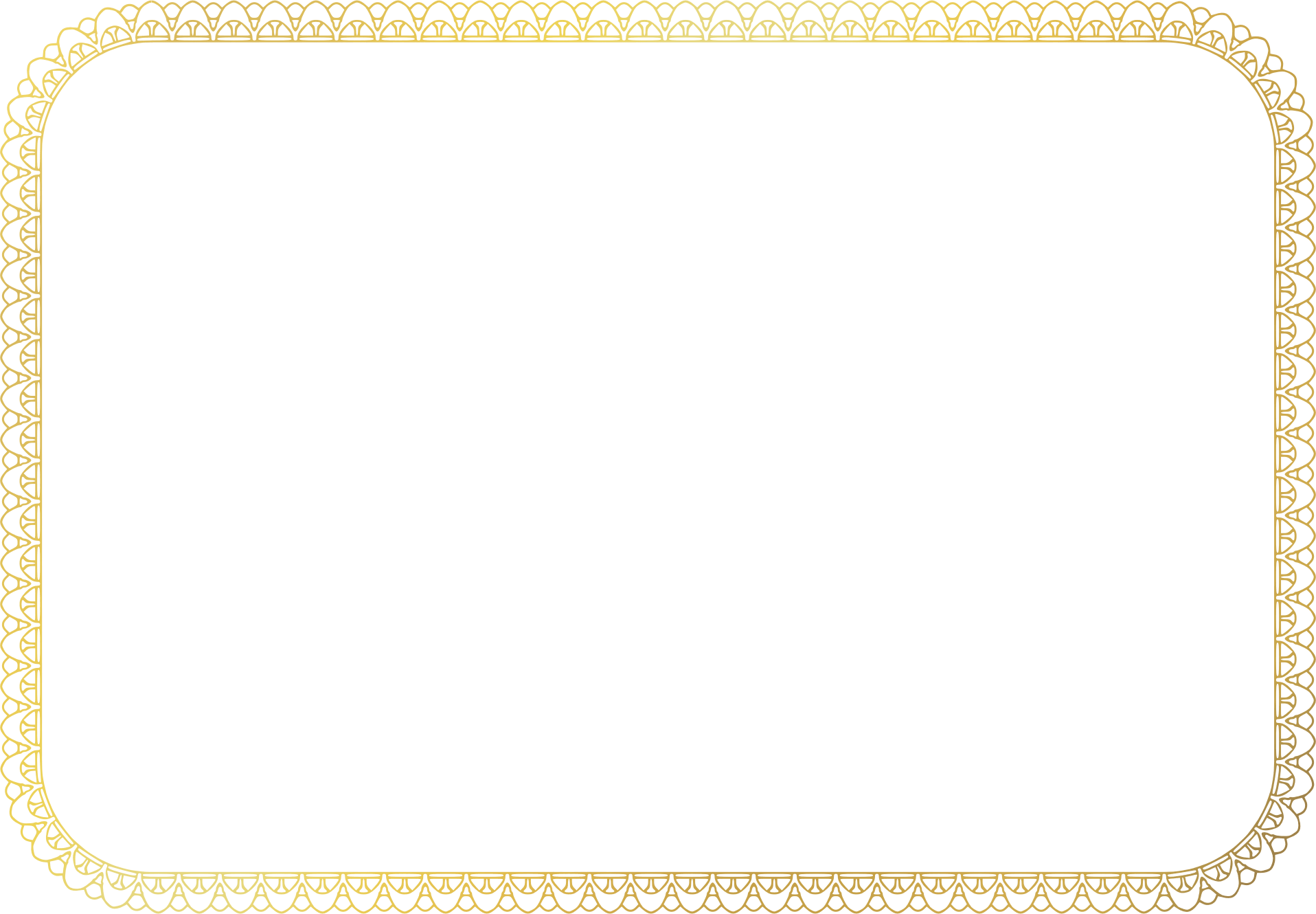 Certificate Border A4