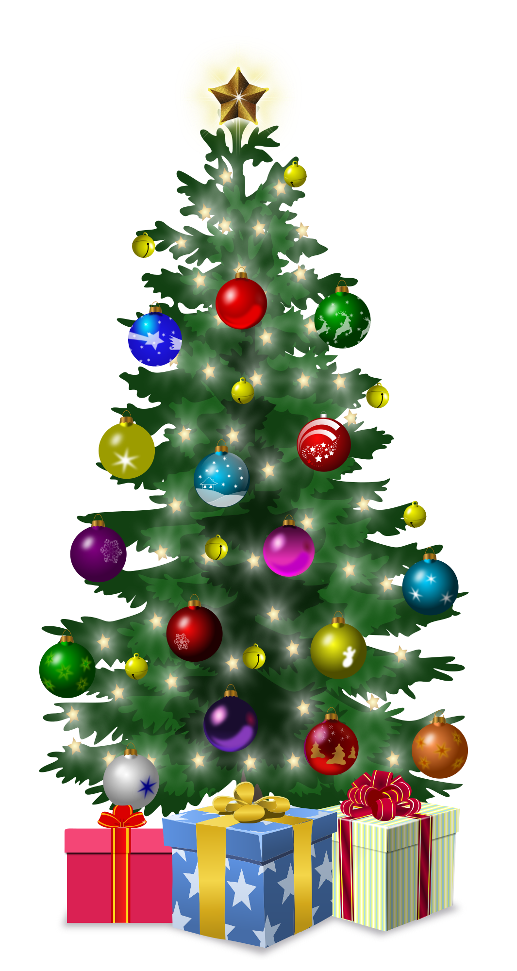Top 85+ imagen christmas tree gif transparent background