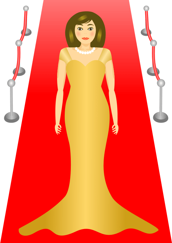 Red Carpet Glamour Openclipart