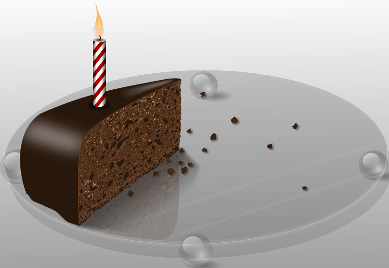 birthday cake Openclipart