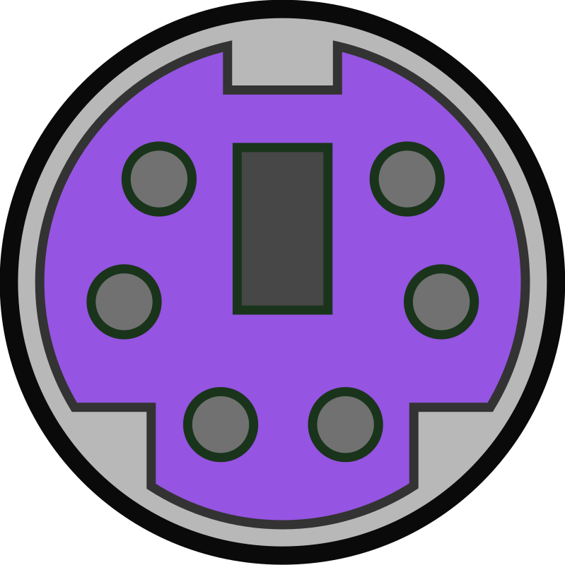 PS2 Keyboard - Openclipart