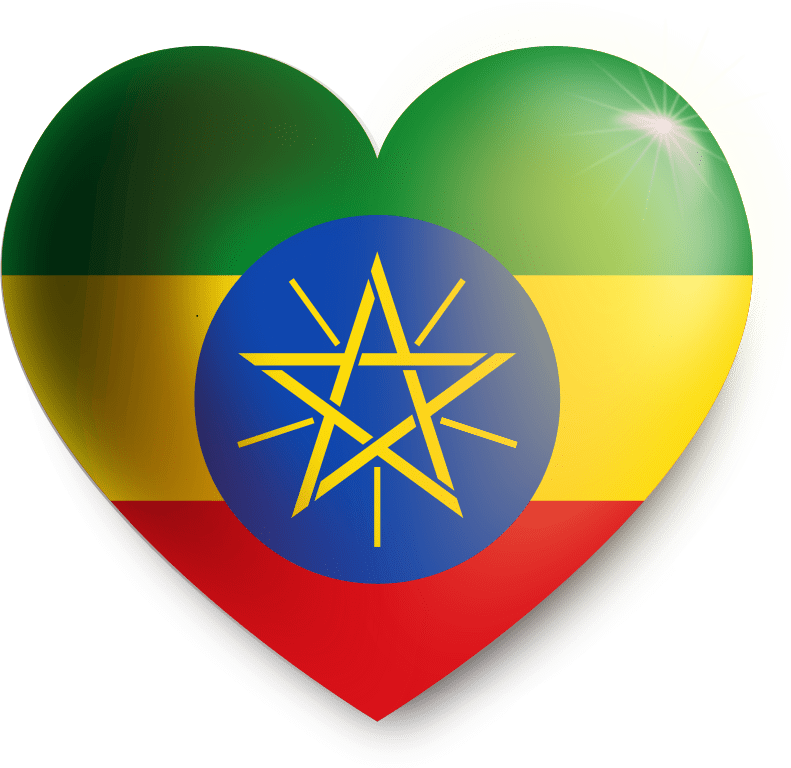 Ethiopia heart Openclipart