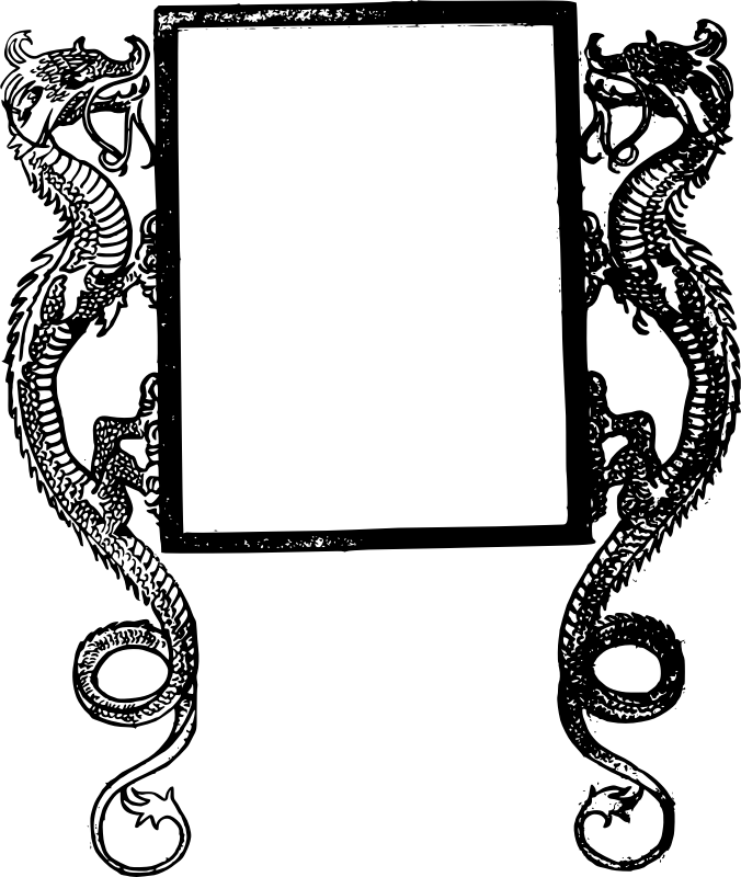 Dragon Frame - Openclipart