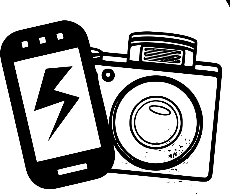 mobile & camera Openclipart