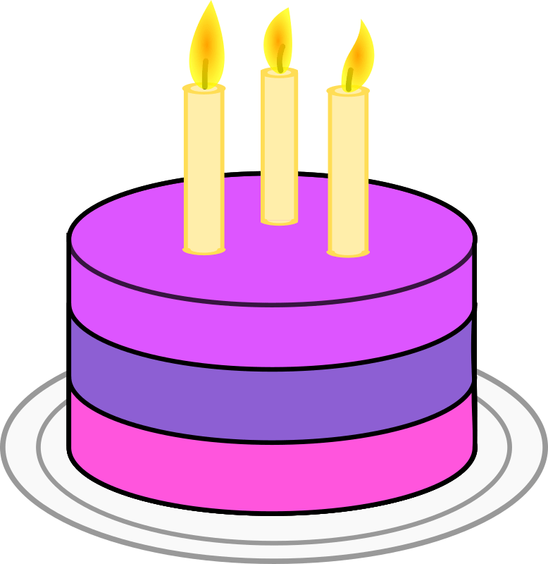 Birthday cake Openclipart