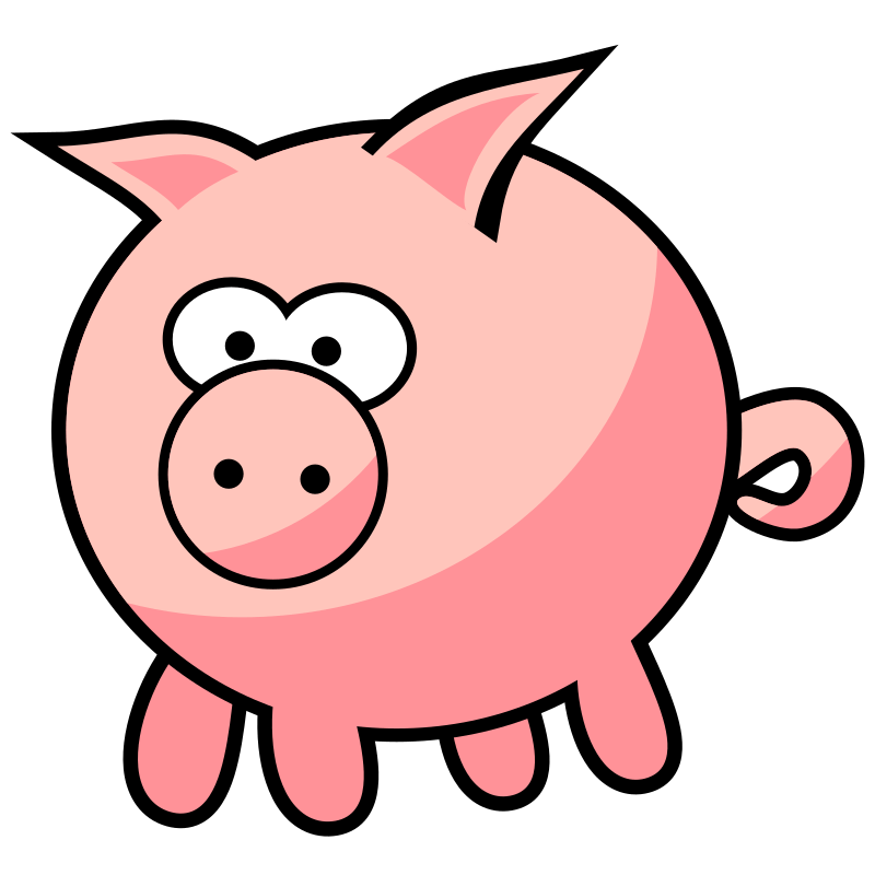 Cartoon Pig Openclipart