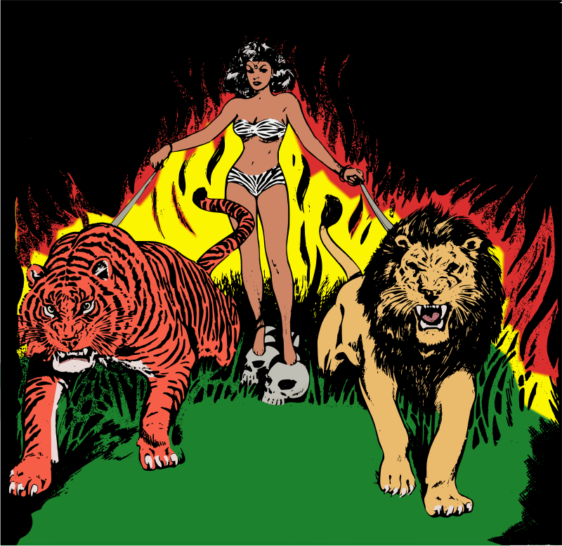 Queen of the Jungle Openclipart