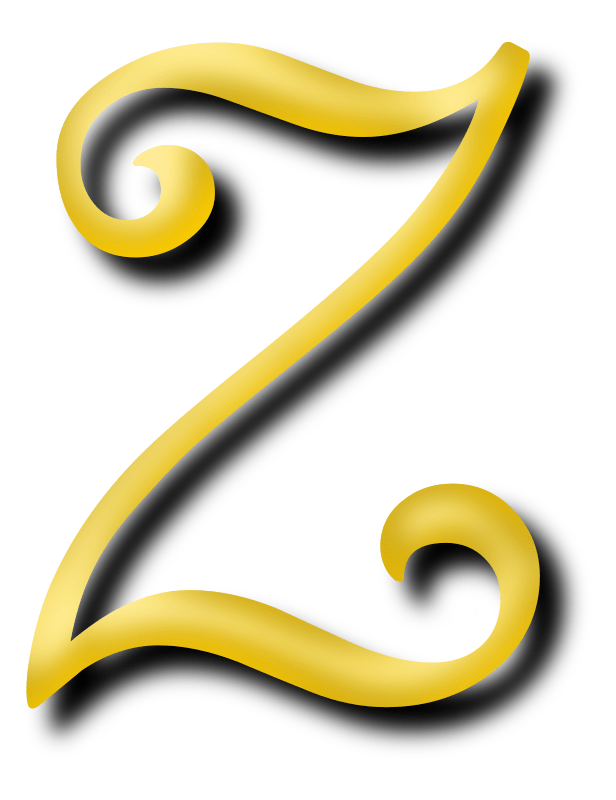 Alphabet 13, letter Z Openclipart