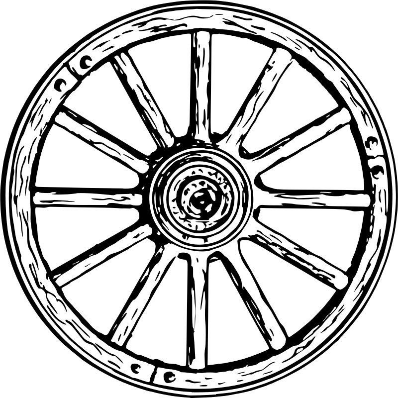 Wagon wheel Openclipart