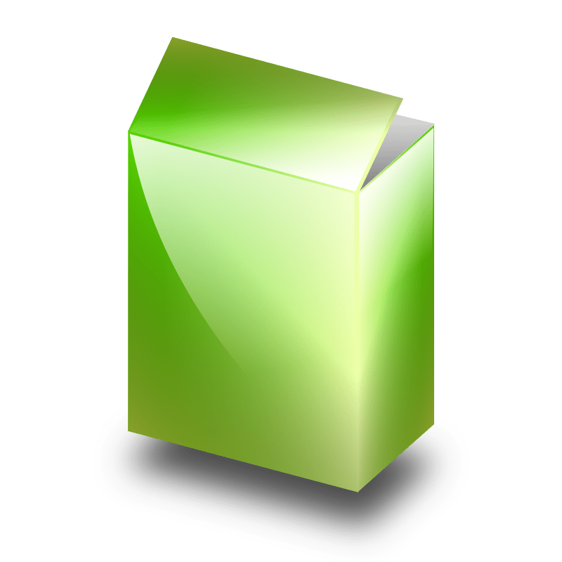 Green Box Openclipart