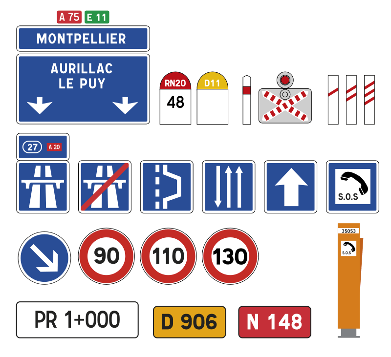 Ww2 French Road Signs