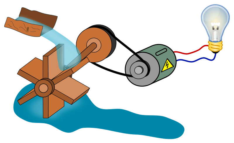 power plant - hydroelectric - Openclipart