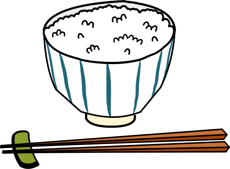 Japanese Rice Bowl Openclipart