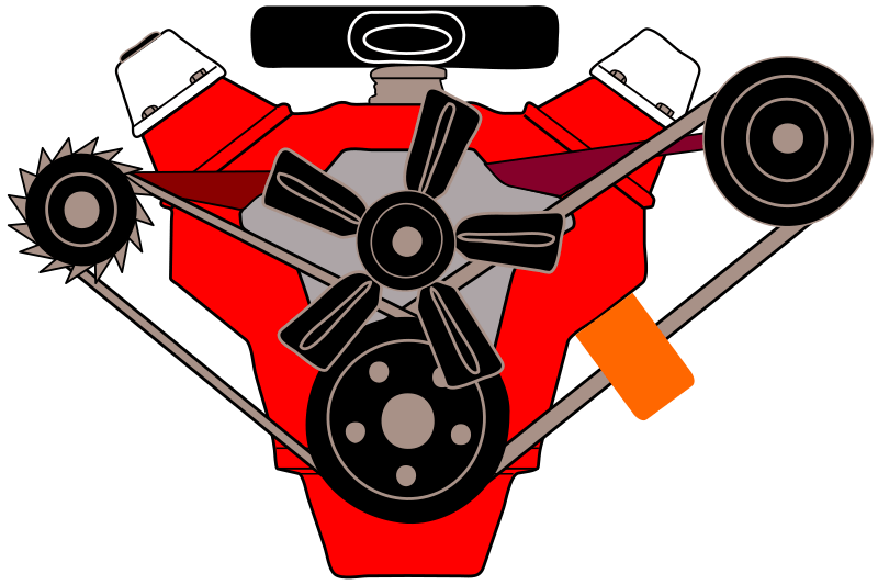 v8 engine - Openclipart