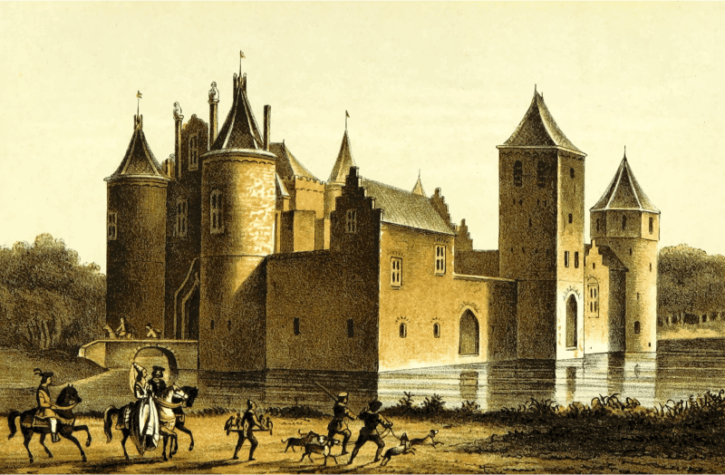 Egmond Castle Openclipart
