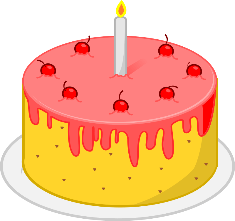 Birthday Cake Openclipart