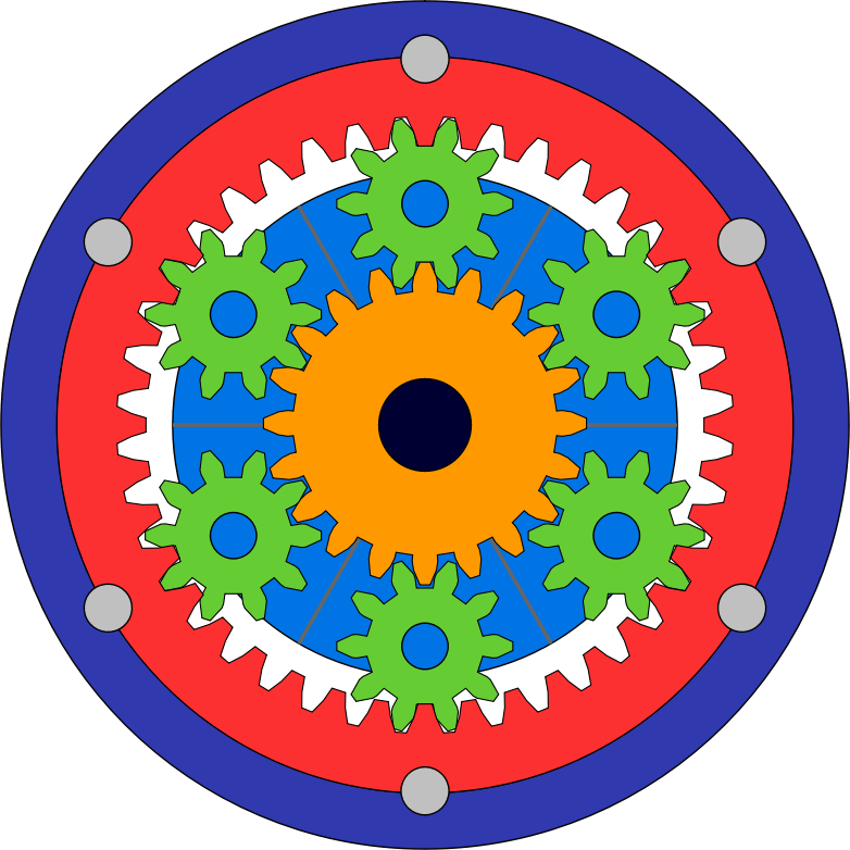 Animated Gear Set 2 Openclipart