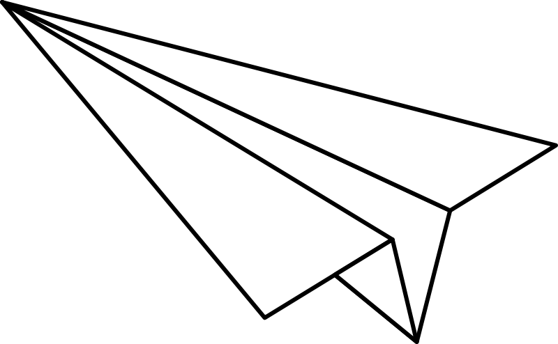 Paper Airplane Openclipart
