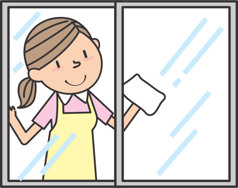 Washing Window Openclipart