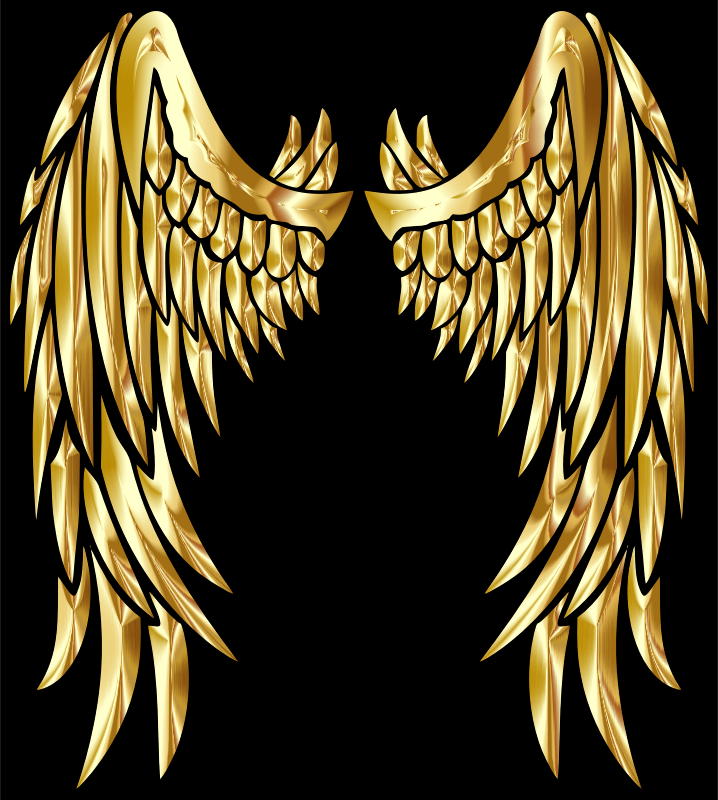 Gold Angel Wings Png Transparent Famosoy Mortal