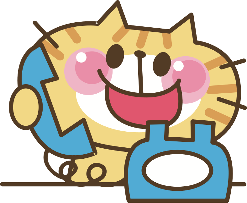 Cat using telephone Openclipart