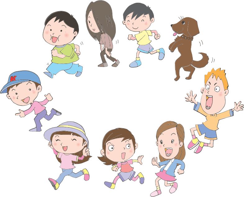 Children in Circle (2) Openclipart