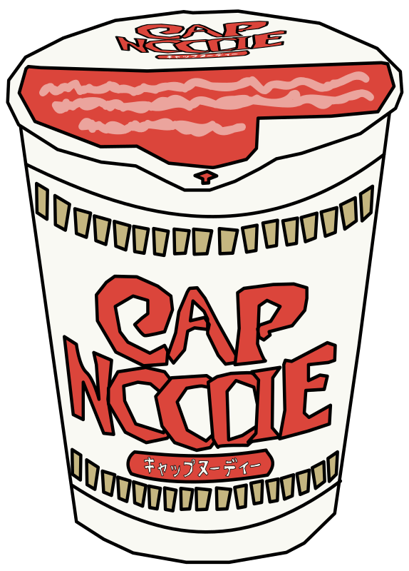 Instant Noodles in a Cup Openclipart