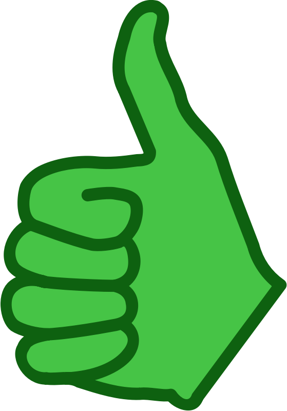 thumbs up Openclipart