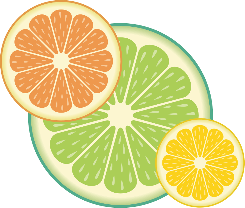 Citrus Fruits (2) Openclipart