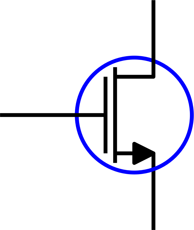 NMOS Schematic 03 - Openclipart