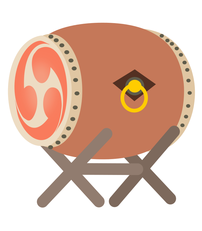 Taiko Drum Openclipart