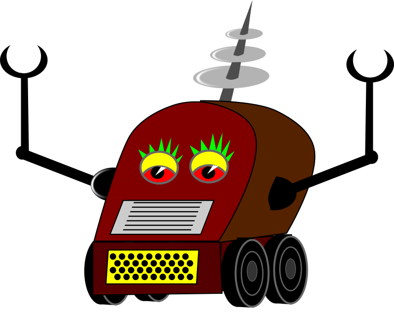 Rolly Robot Openclipart