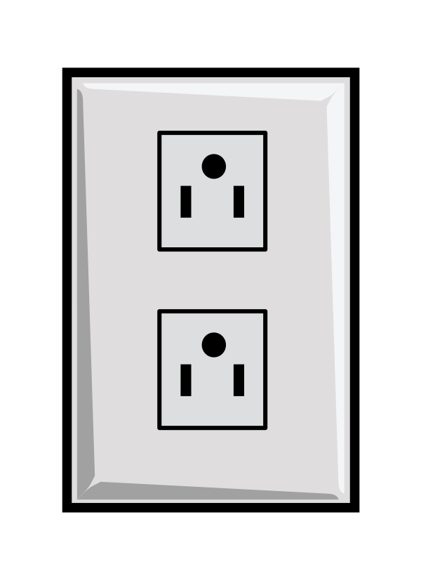 Power Outlet, US Openclipart
