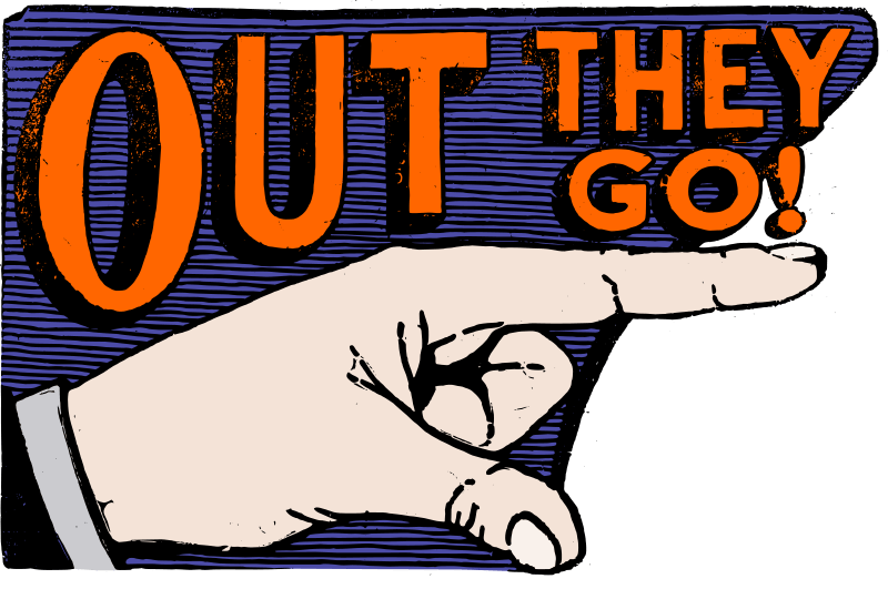 Out They Go Colour Remix Openclipart