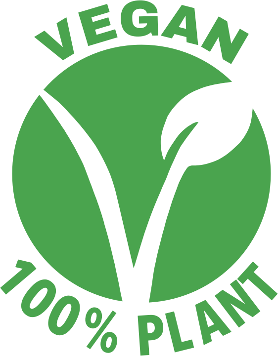 Vegan 100 plant based light green Openclipart