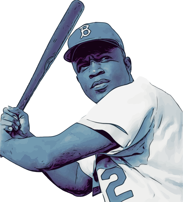 Jackie Robinson Openclipart