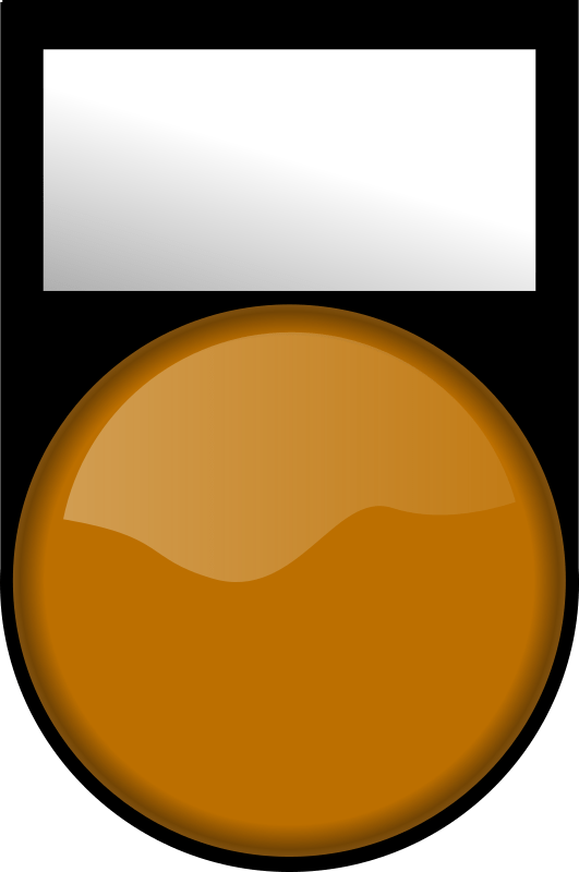 Voyant Orange Eteint Orange Light OFF Openclipart