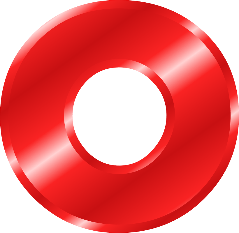 Effect Letters Alphabet red Openclipart