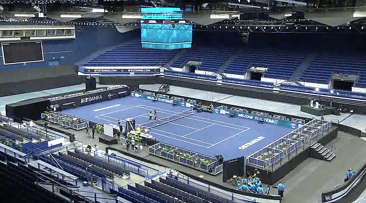 WTA Ostrava Wednesday, Oct. 21, 2020 final results — Open Court