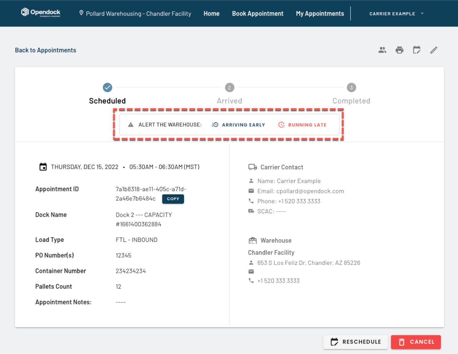 Opendock Nova Release Version V2.16.19 Opendock