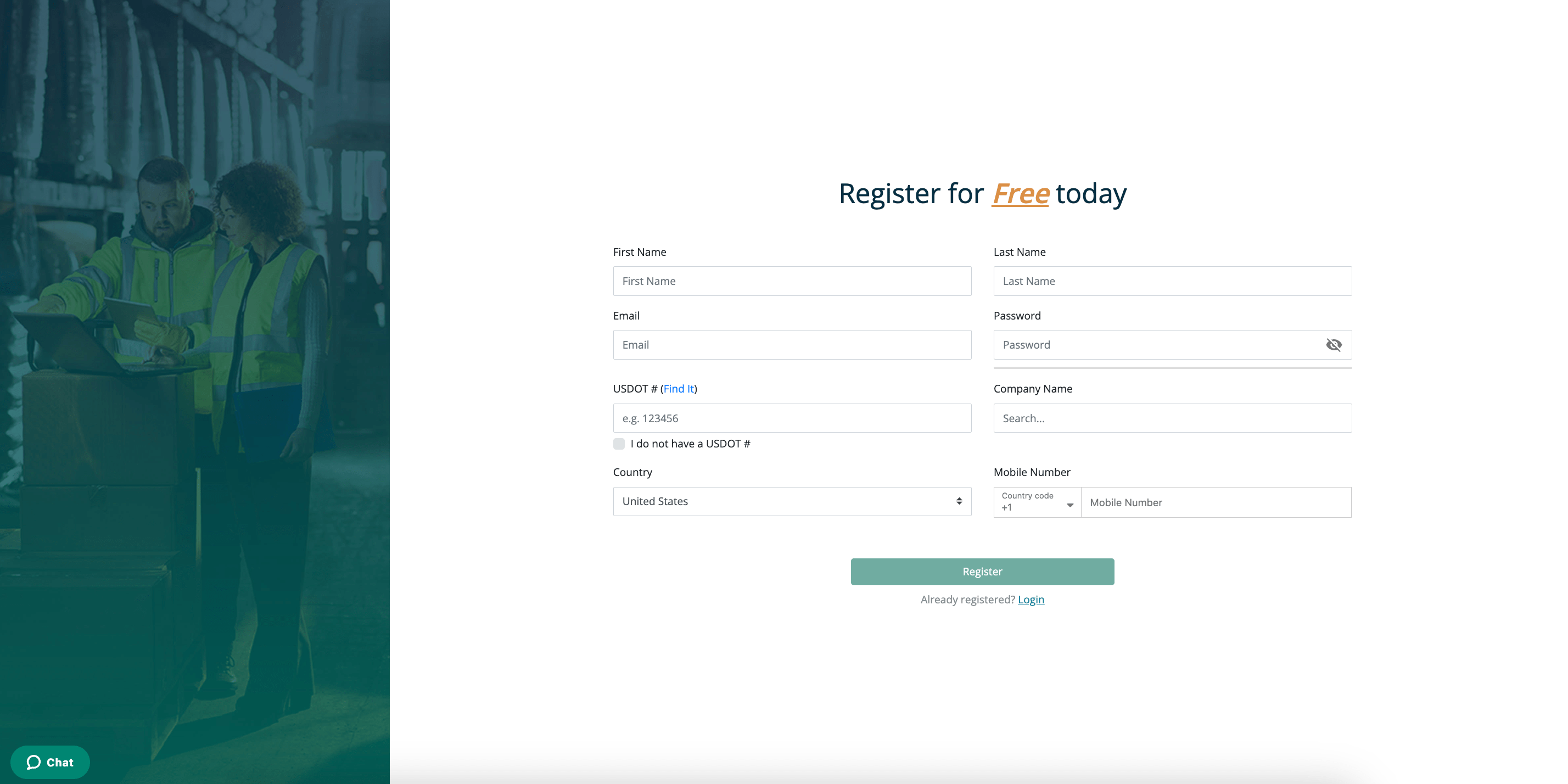 Changing the Email Opendock