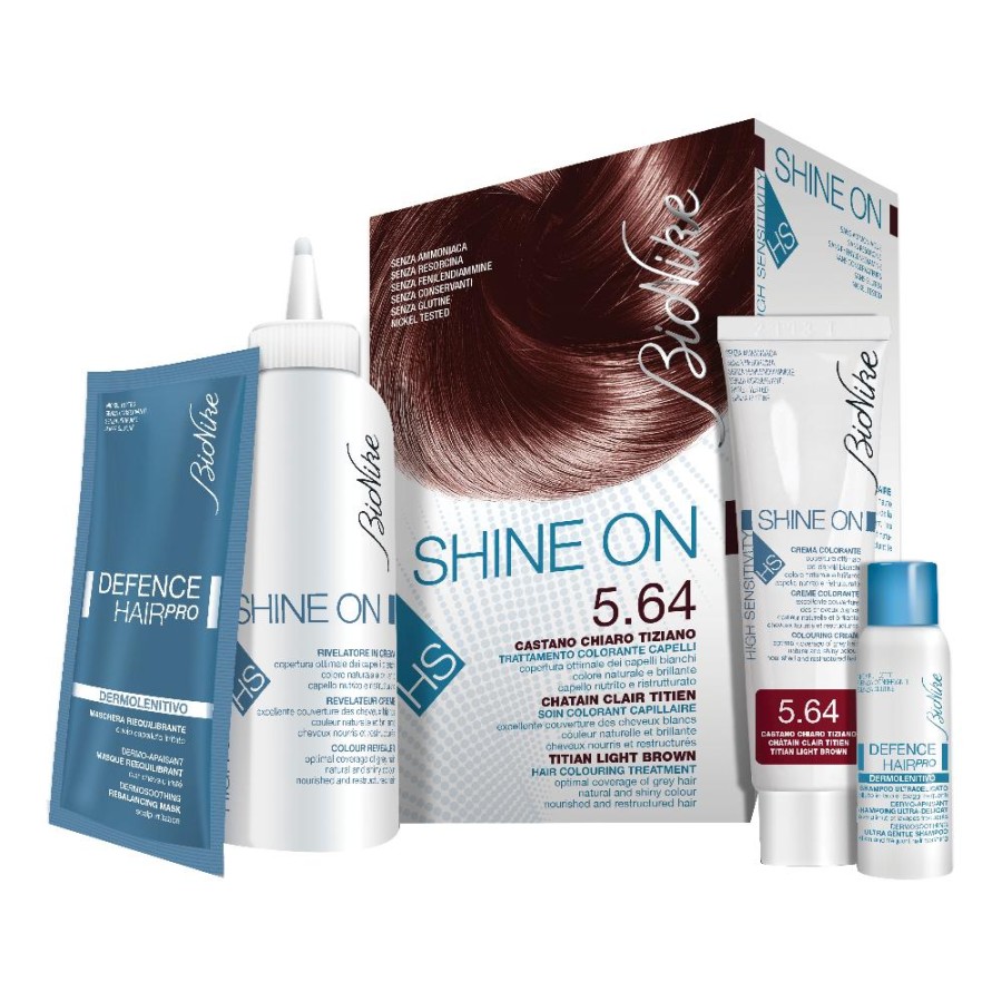 BioNike Shine ON HS Trattamento Colorazione Capelli 5.64